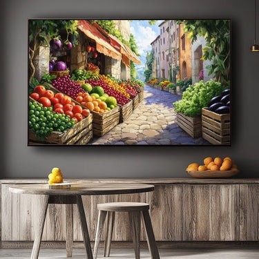 Fruit Stand Painting